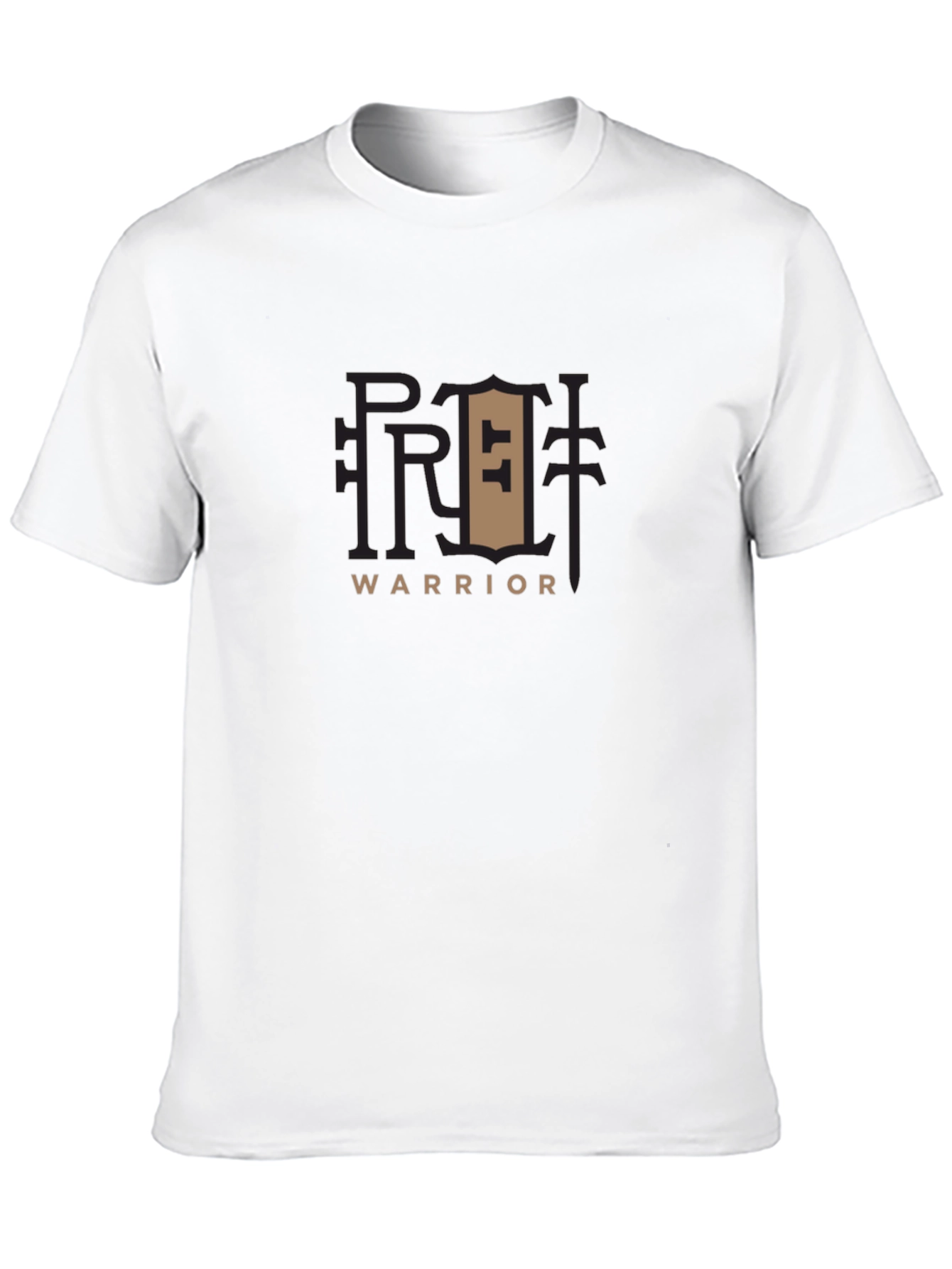 Retro Warrior Black T-Shirt