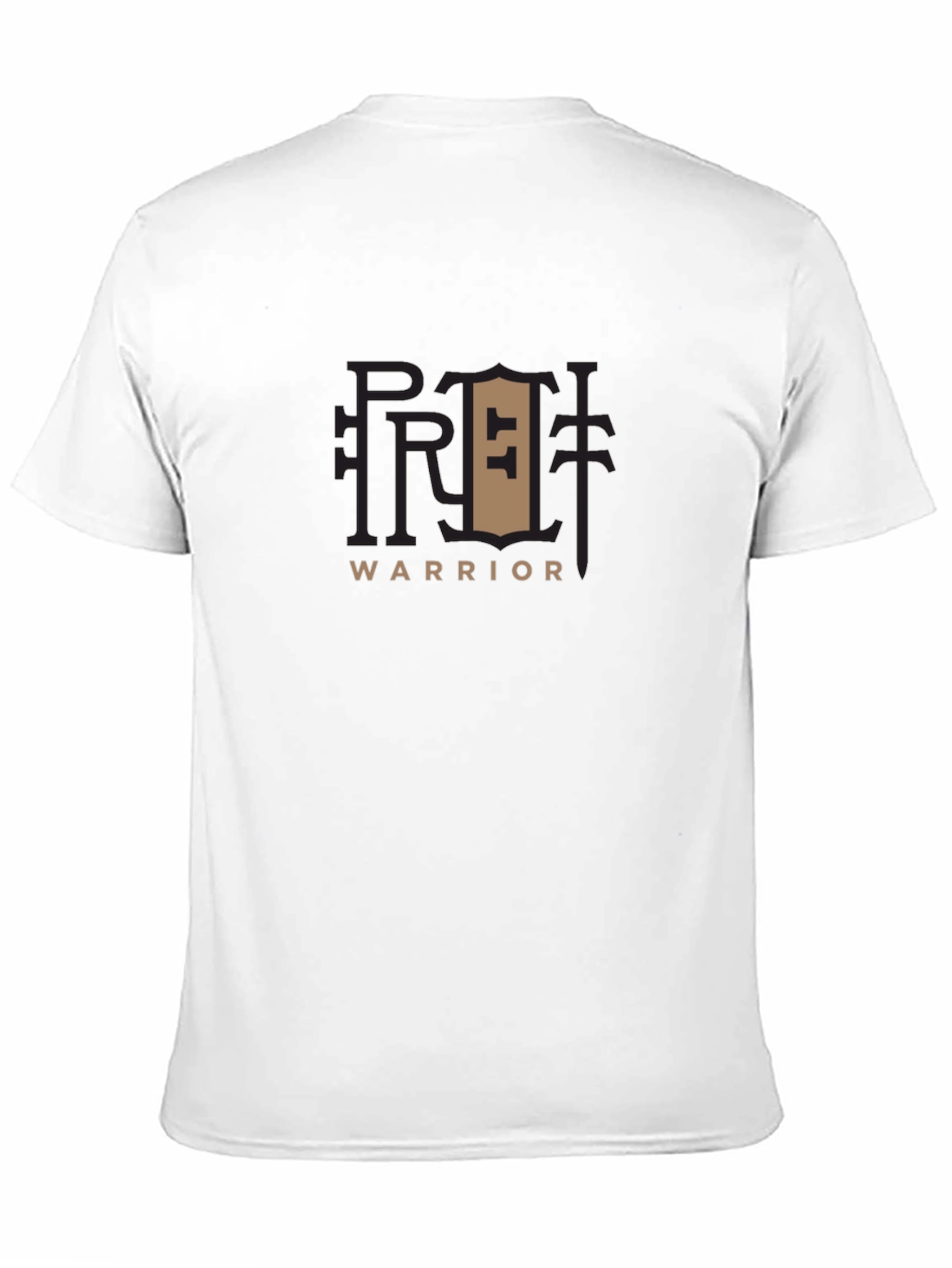 Retro Warrior Black T-Shirt