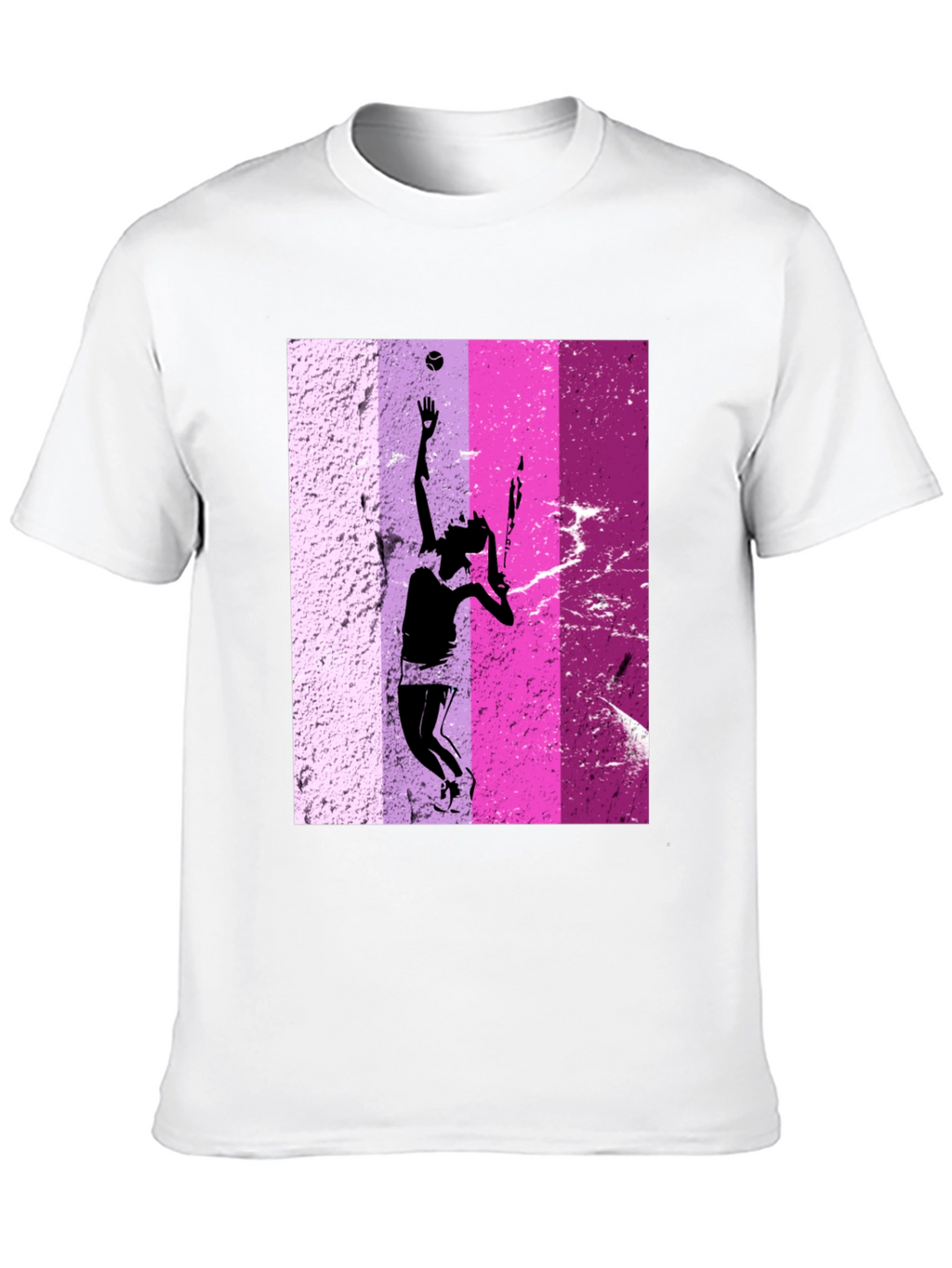 Tennis Player Graphic T-Shirt