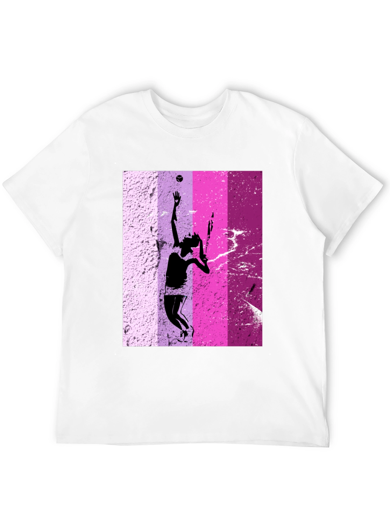 Tennis Player Graphic T-Shirt