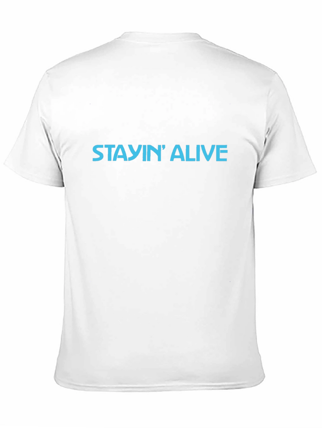 Stayin Alive Graphic Tee - Classic Black T-Shirt