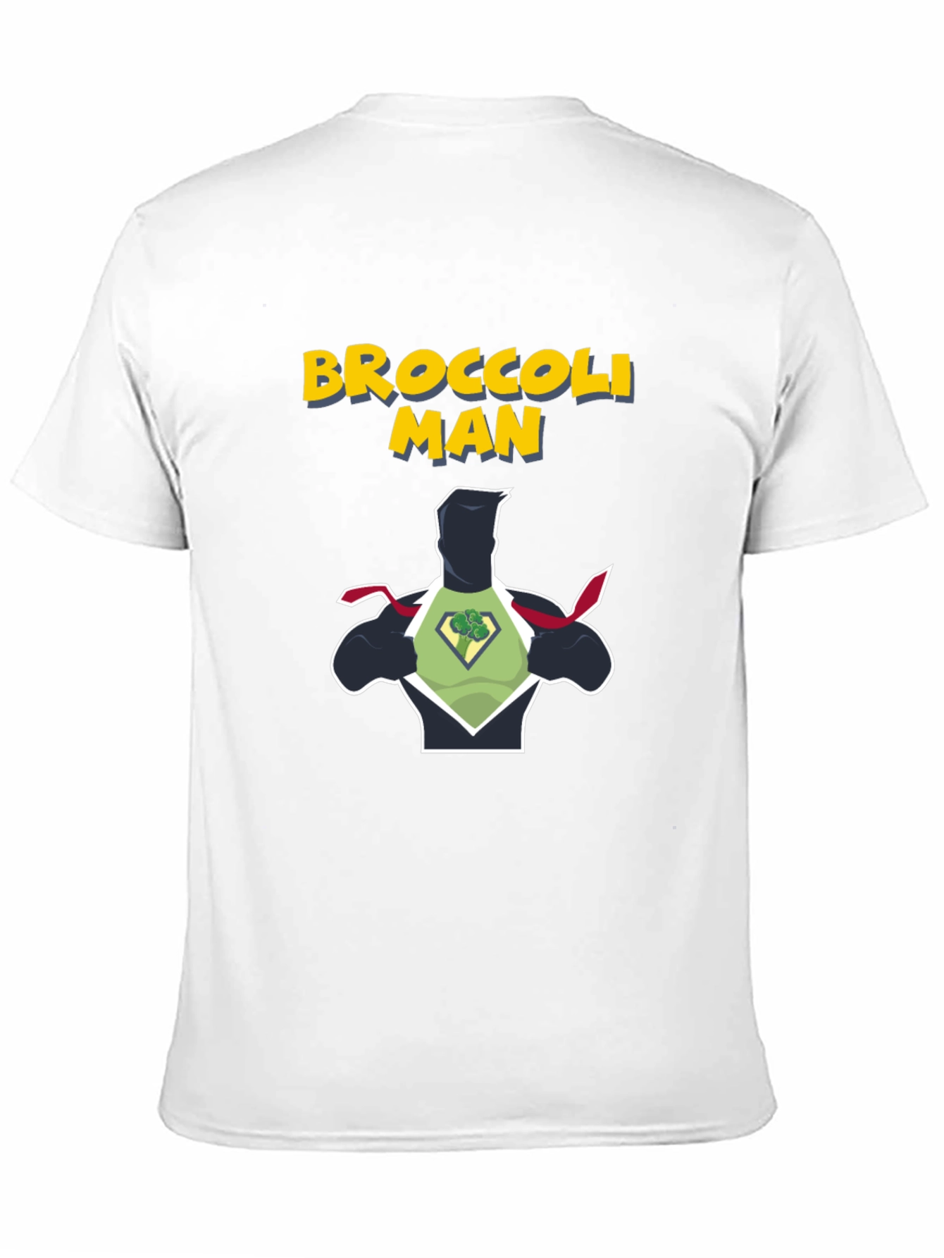 Broccoli Man Graphic T-Shirt