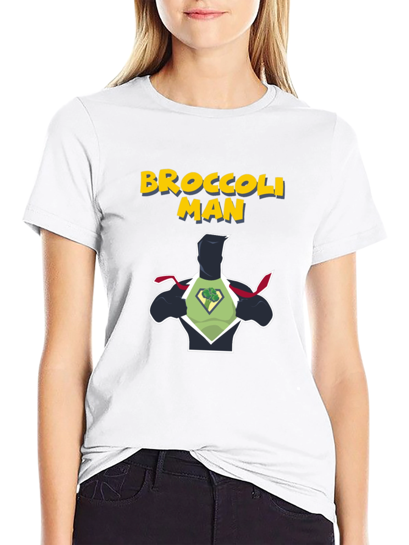 Broccoli Man Graphic T-Shirt