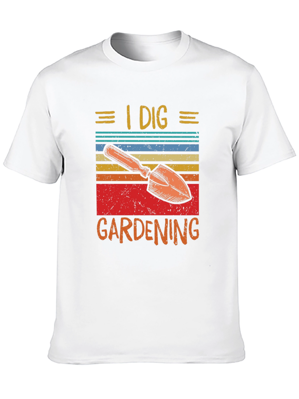 I Dig Gardening T-Shirt - Retro Design