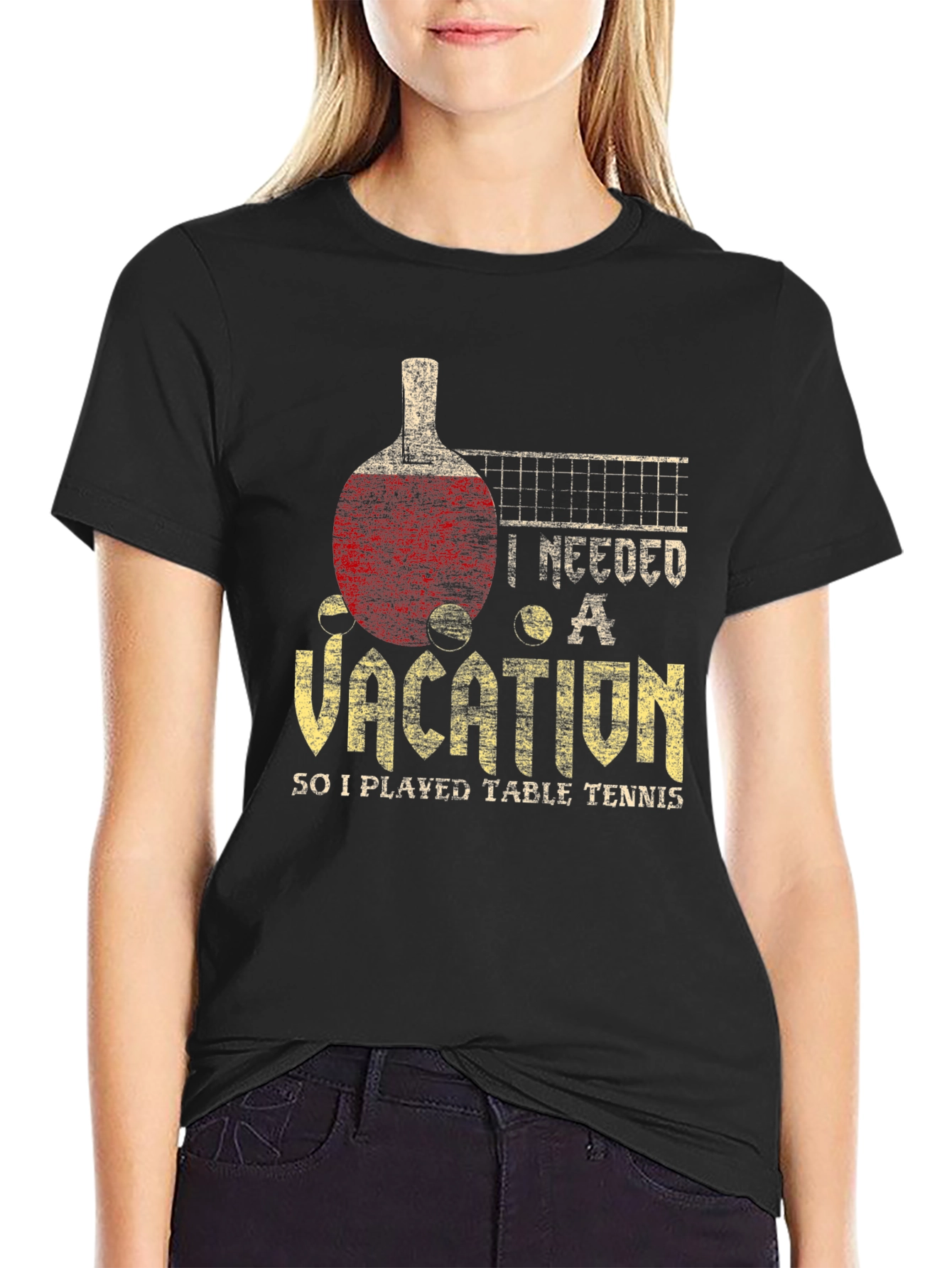 Vacation Table Tennis T-Shirt