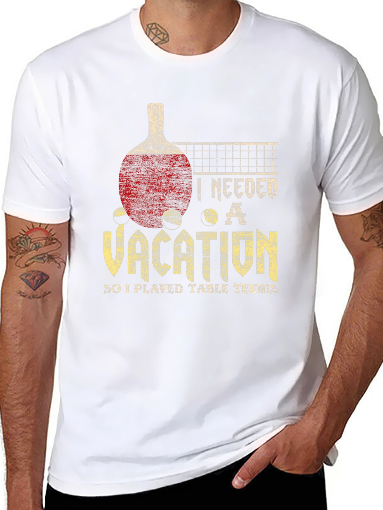 Vacation Table Tennis T-Shirt
