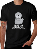 Seal of Disapproval T-Shirt - Funny Graphic Tee