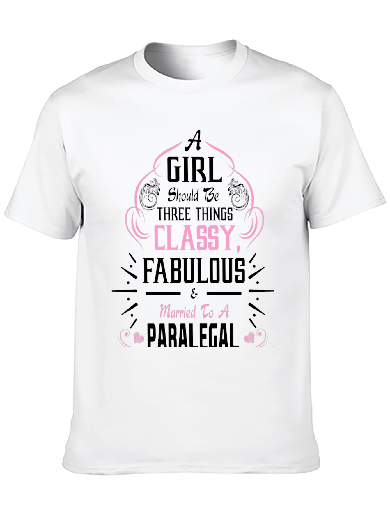 Classy Fabulous Paralegal T-Shirt