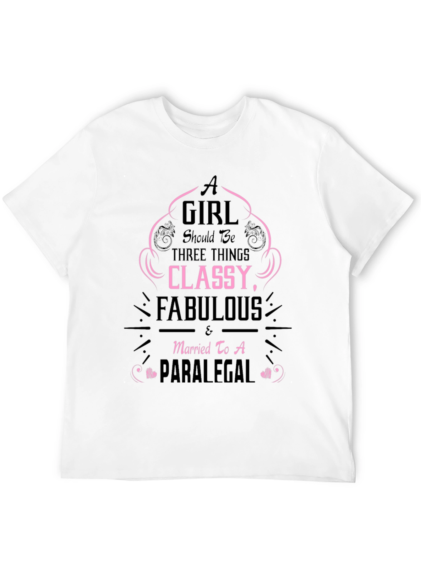 Classy Fabulous Paralegal T-Shirt