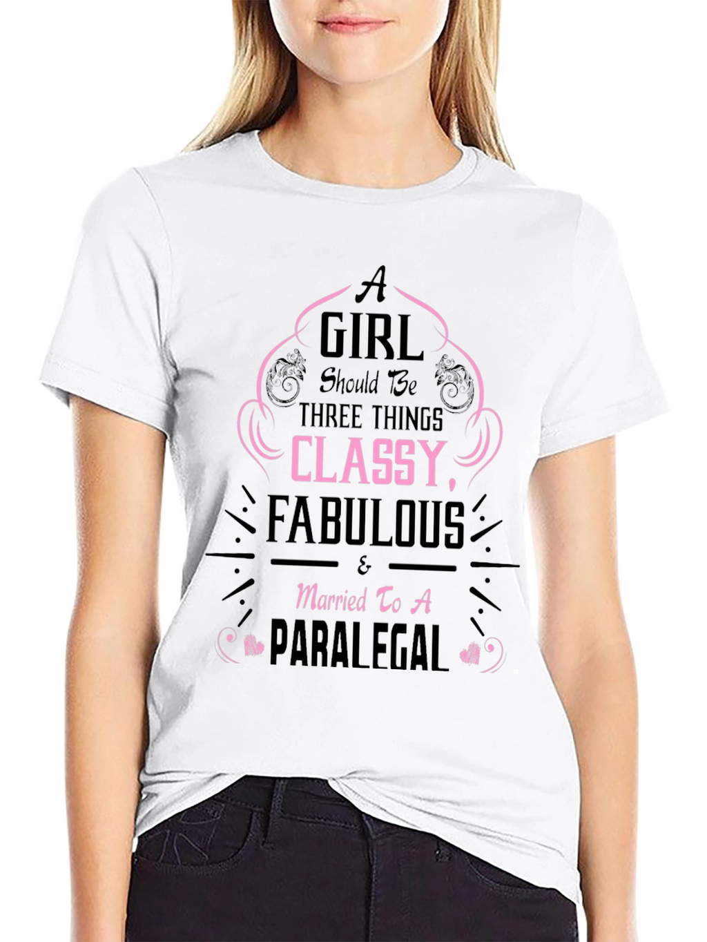 Classy Fabulous Paralegal T-Shirt
