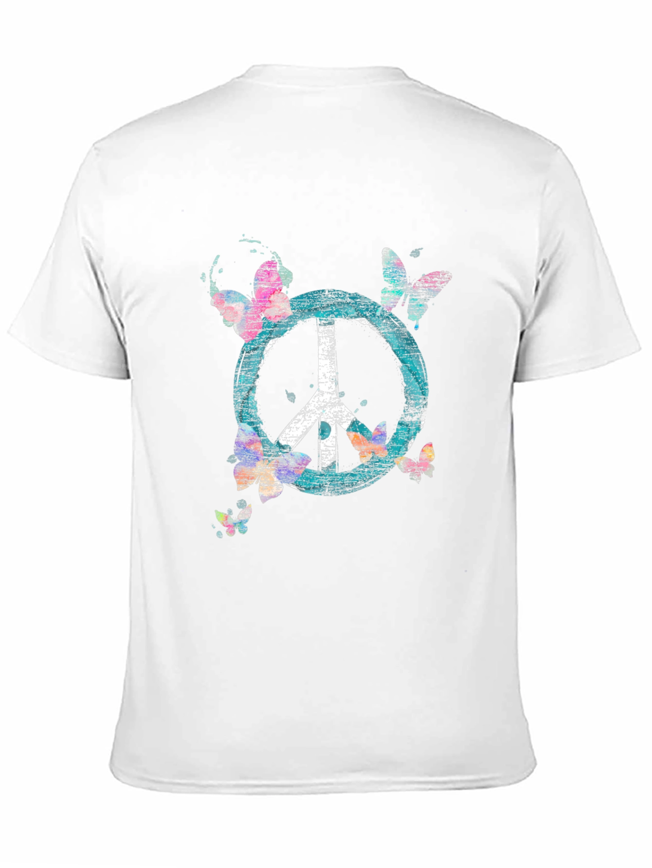 Peace Sign Butterfly T-Shirt