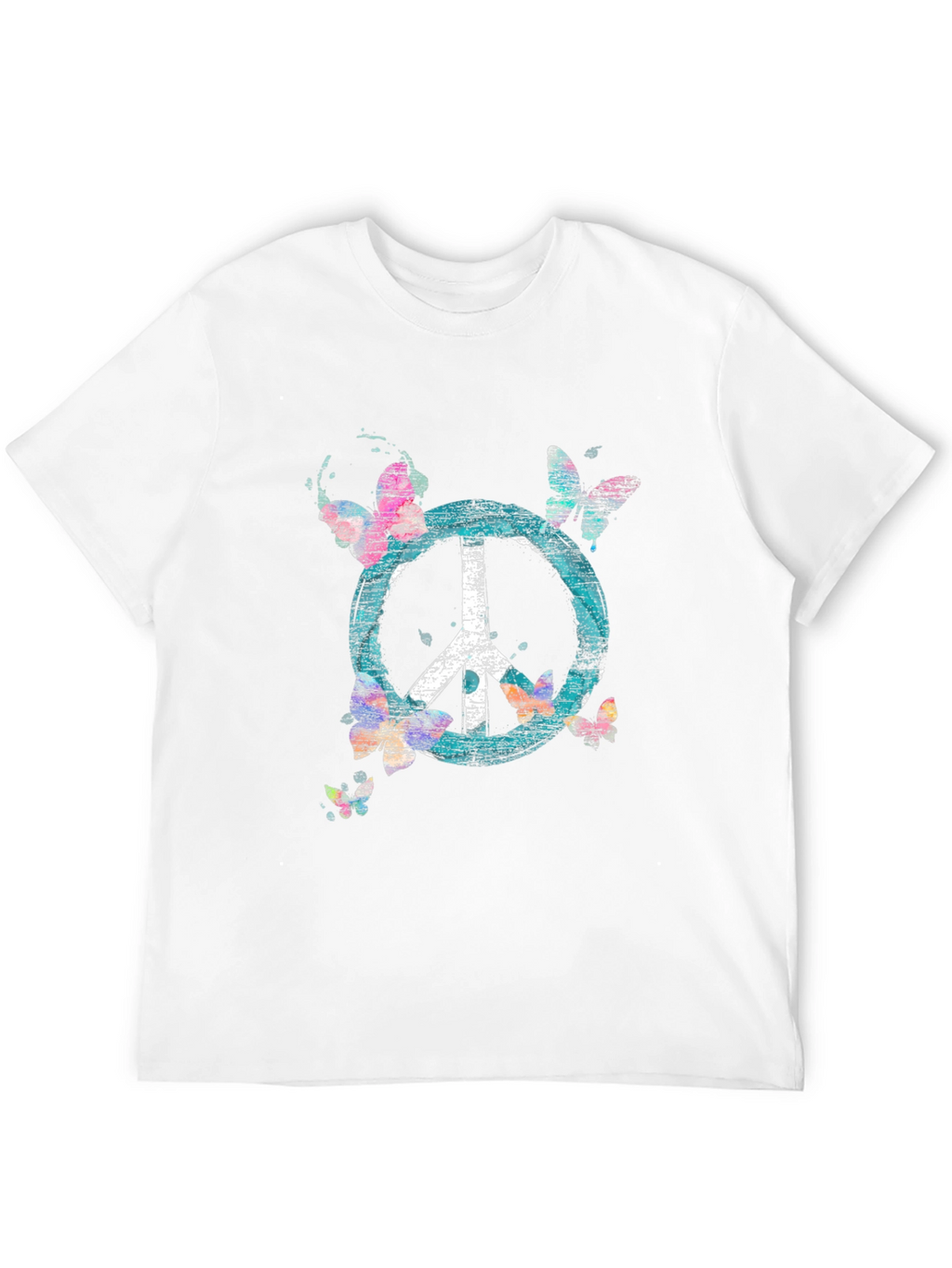 Peace Sign Butterfly T-Shirt