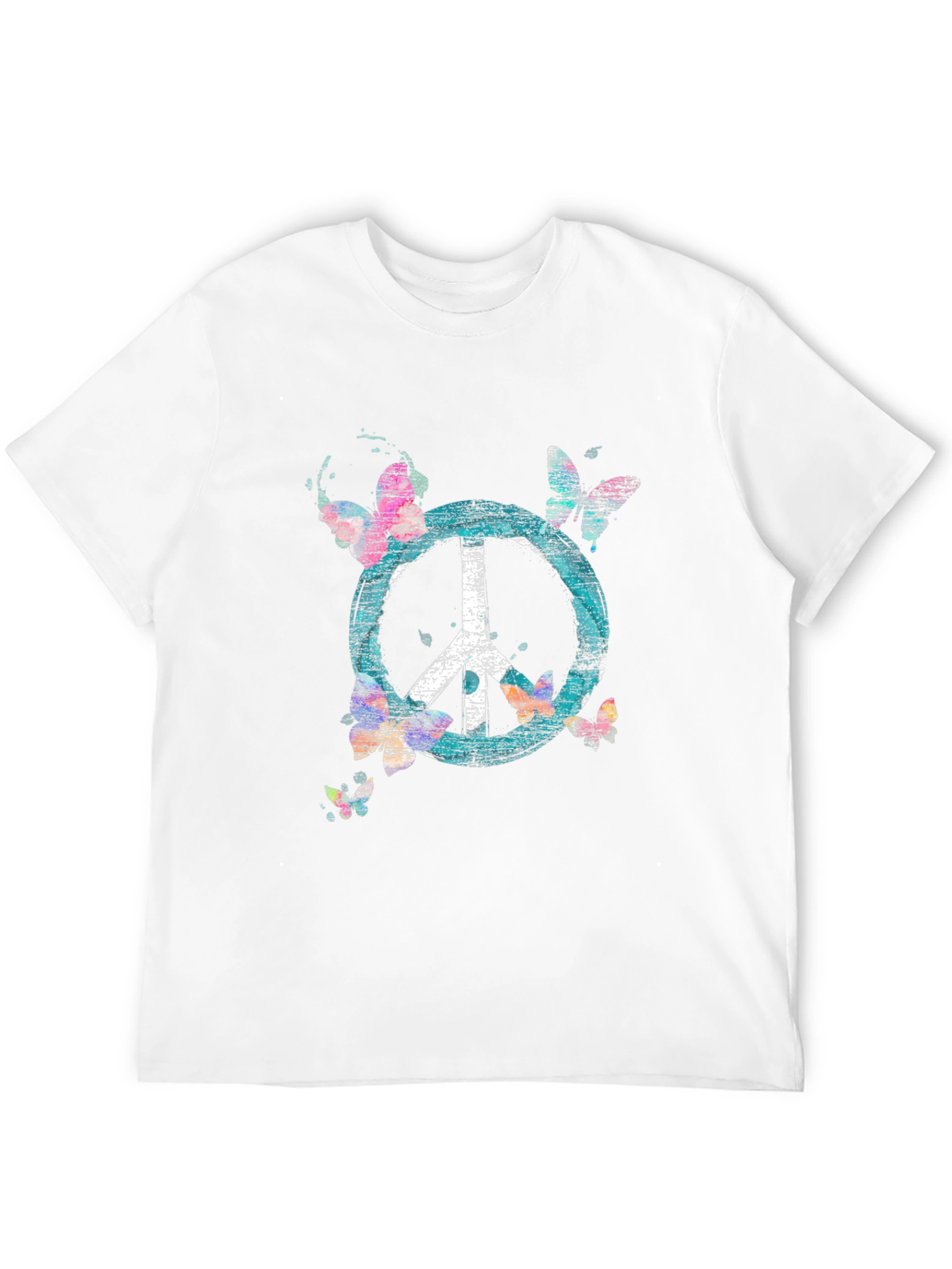 Peace Sign Butterfly T-Shirt
