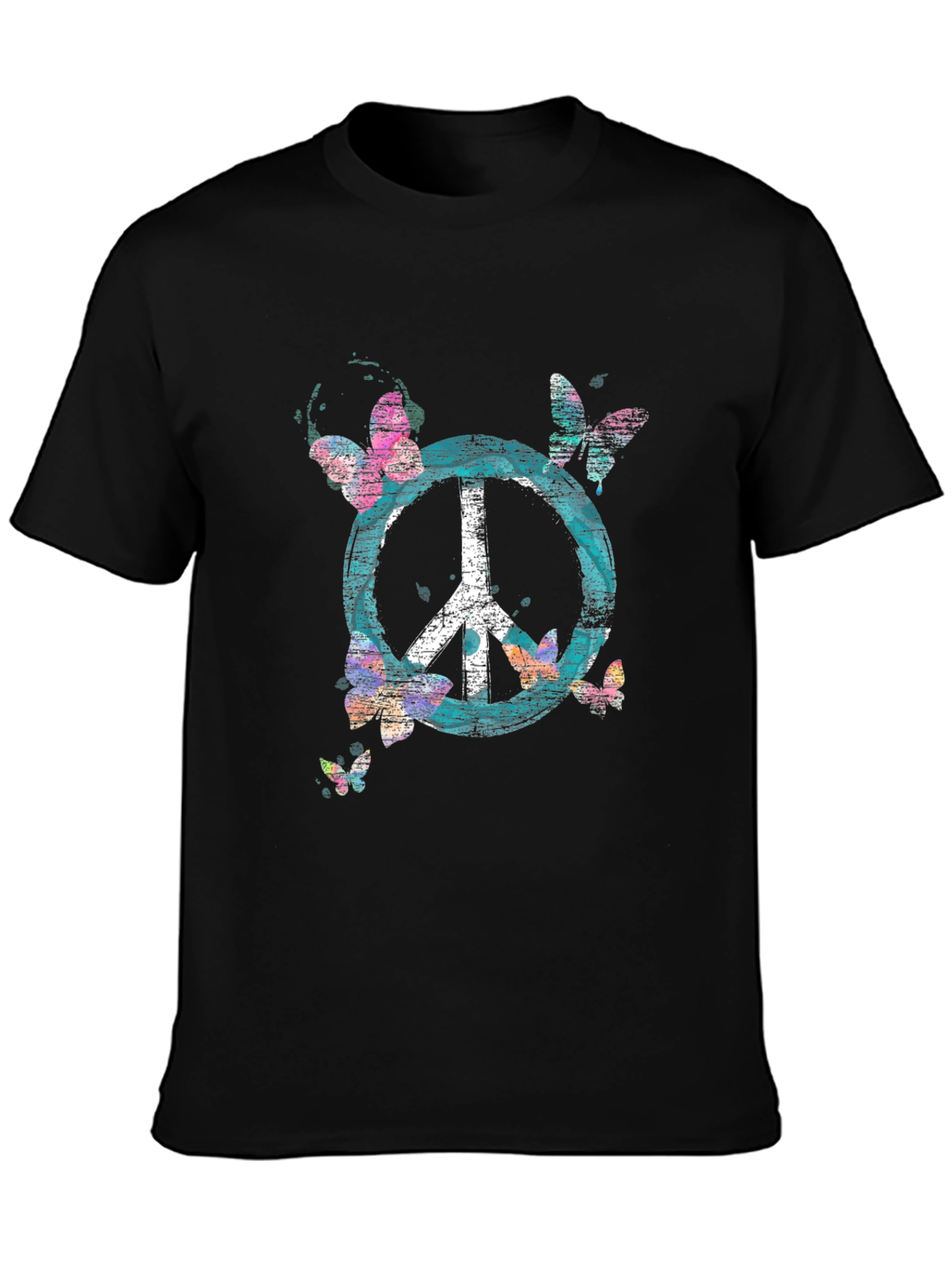 Peace Sign Butterfly T-Shirt