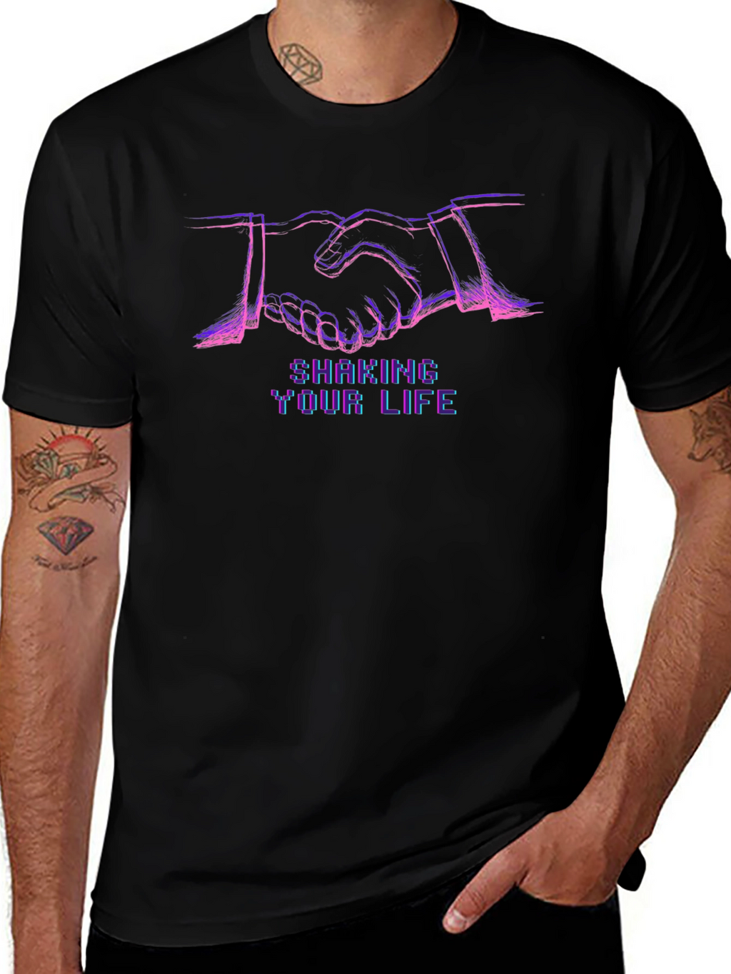Shaking Your Life Graphic Tee - Modern Comfort