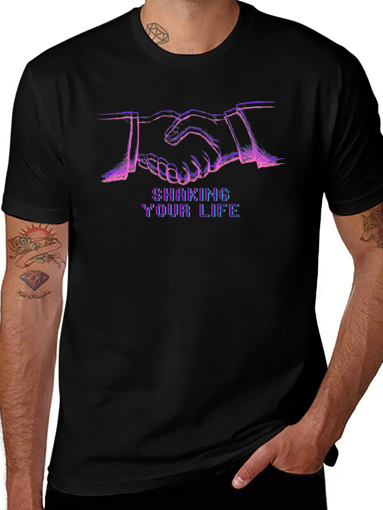 Shaking Your Life Graphic Tee - Modern Comfort