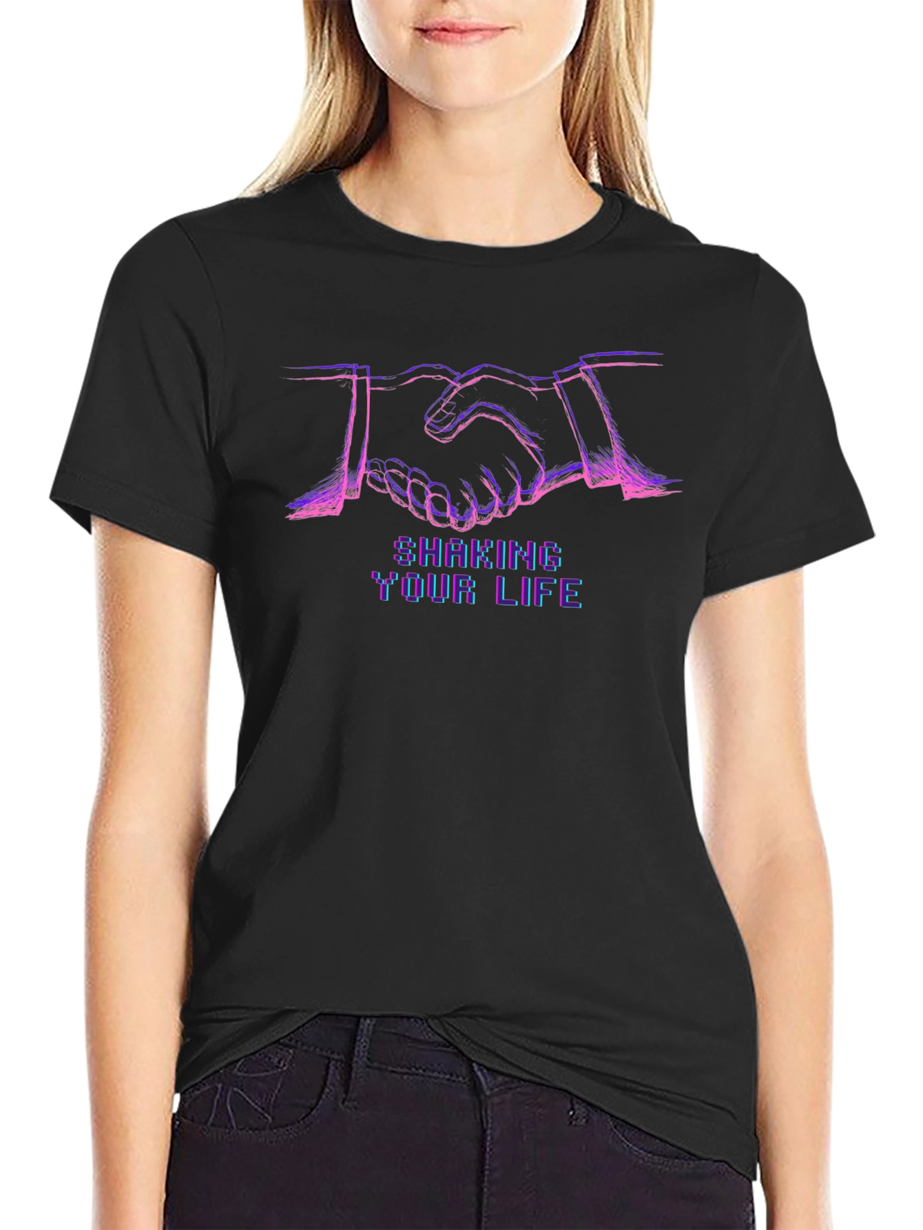 Shaking Your Life Graphic Tee - Modern Comfort