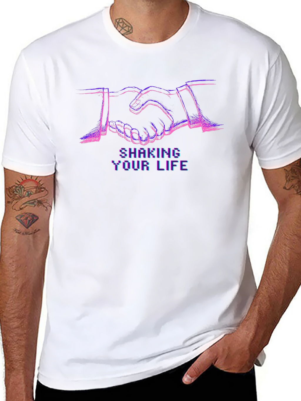 Shaking Your Life Graphic Tee - Modern Comfort
