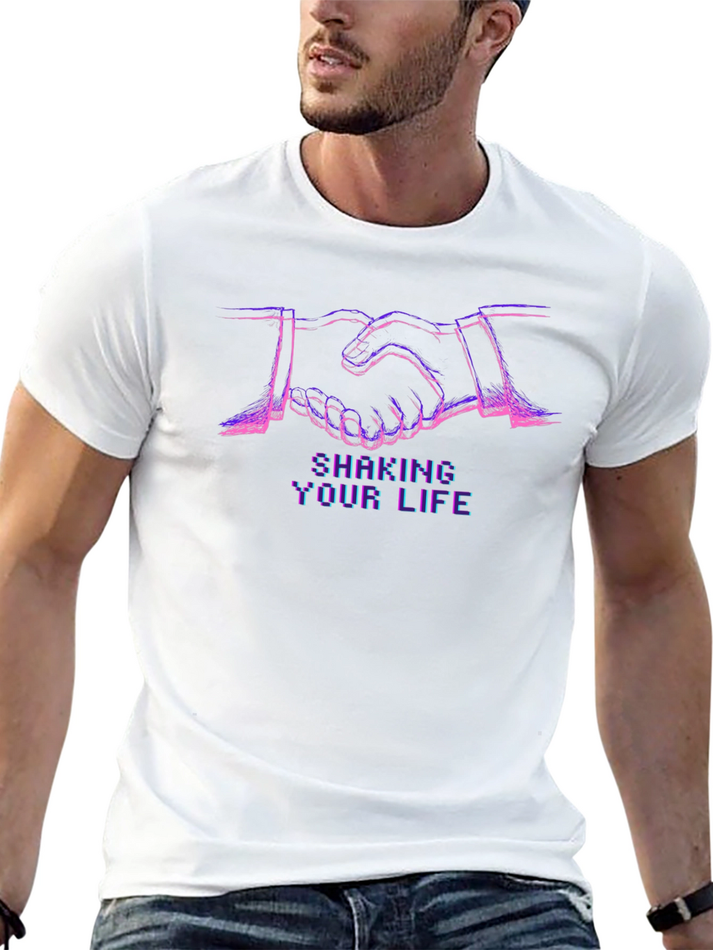 Shaking Your Life Graphic Tee - Modern Comfort