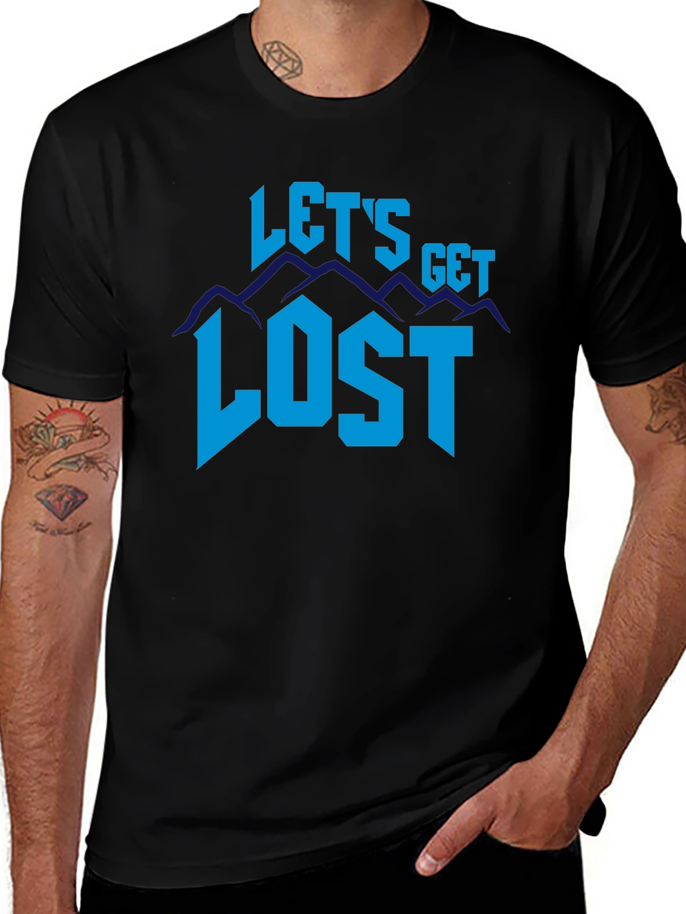 Lets Get Lost T-Shirt - Adventure Tee
