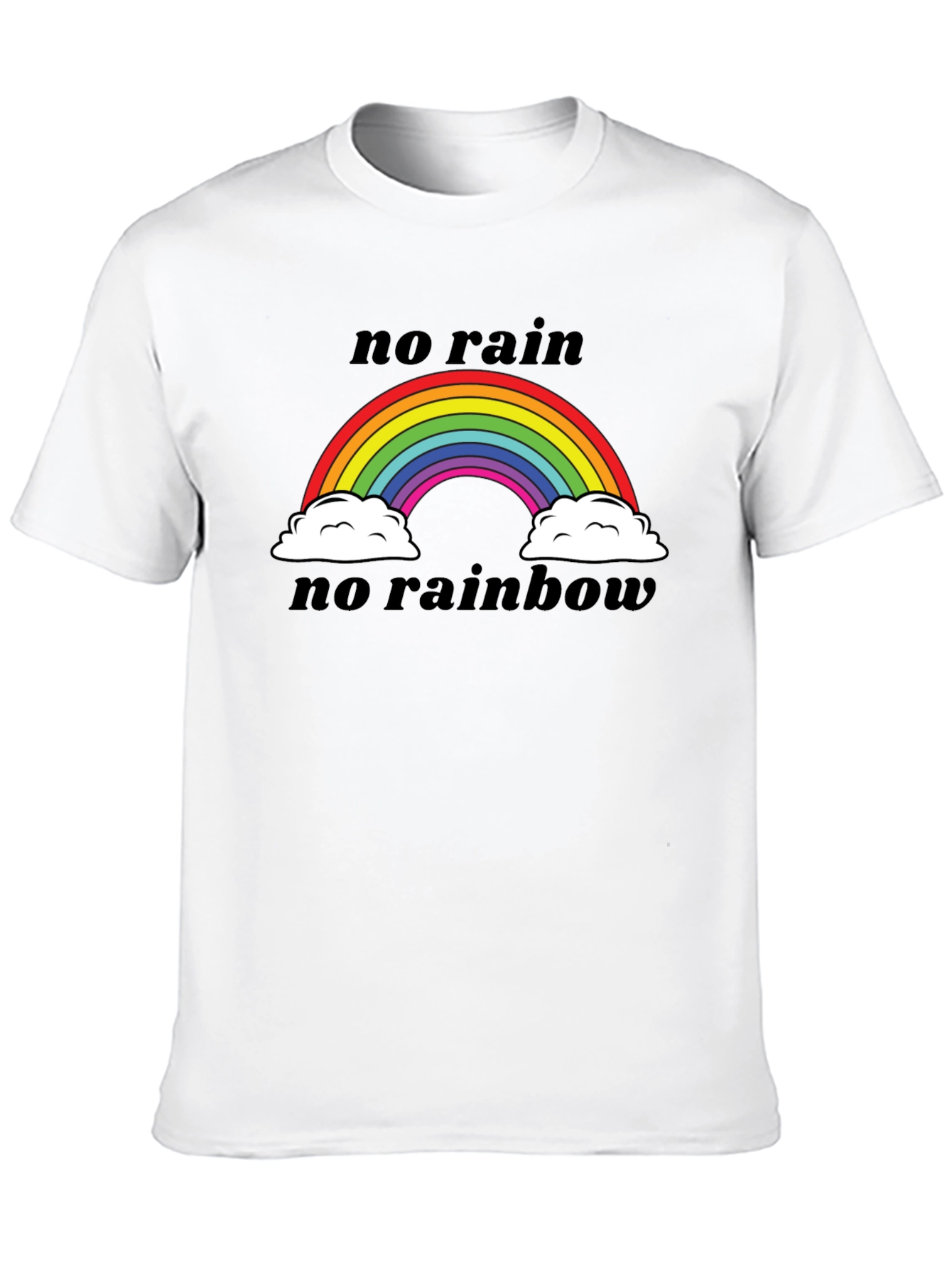 No Rain No Rainbow Graphic Tee