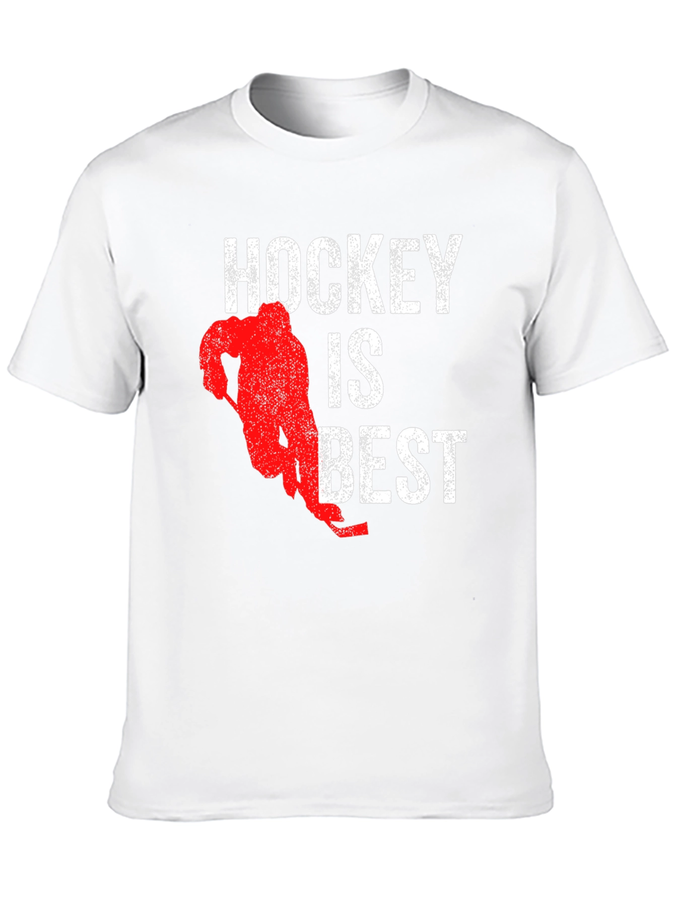 Hockey is Best Graphic T-Shirt - Black Cotton Tee