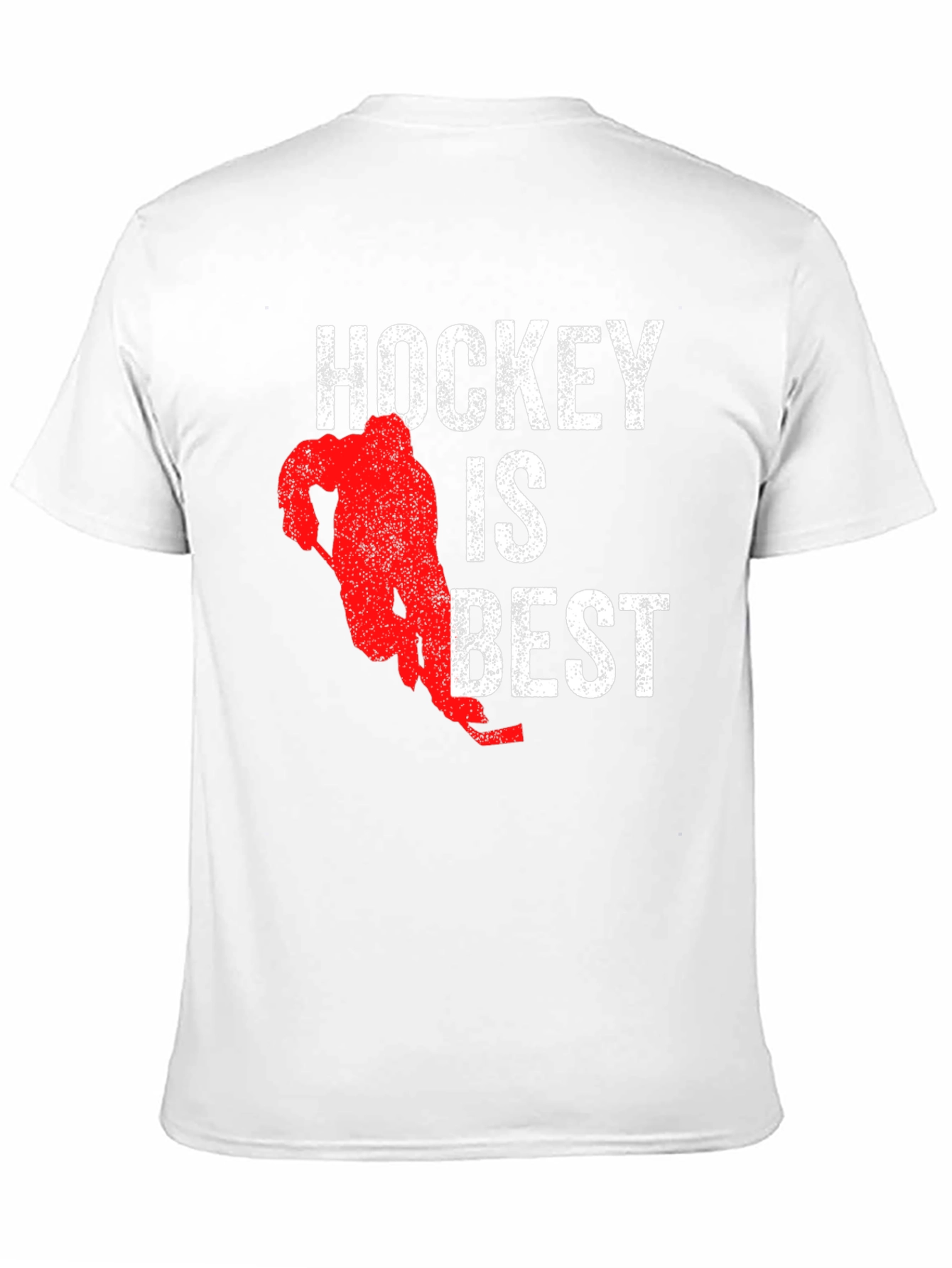 Hockey is Best Graphic T-Shirt - Black Cotton Tee