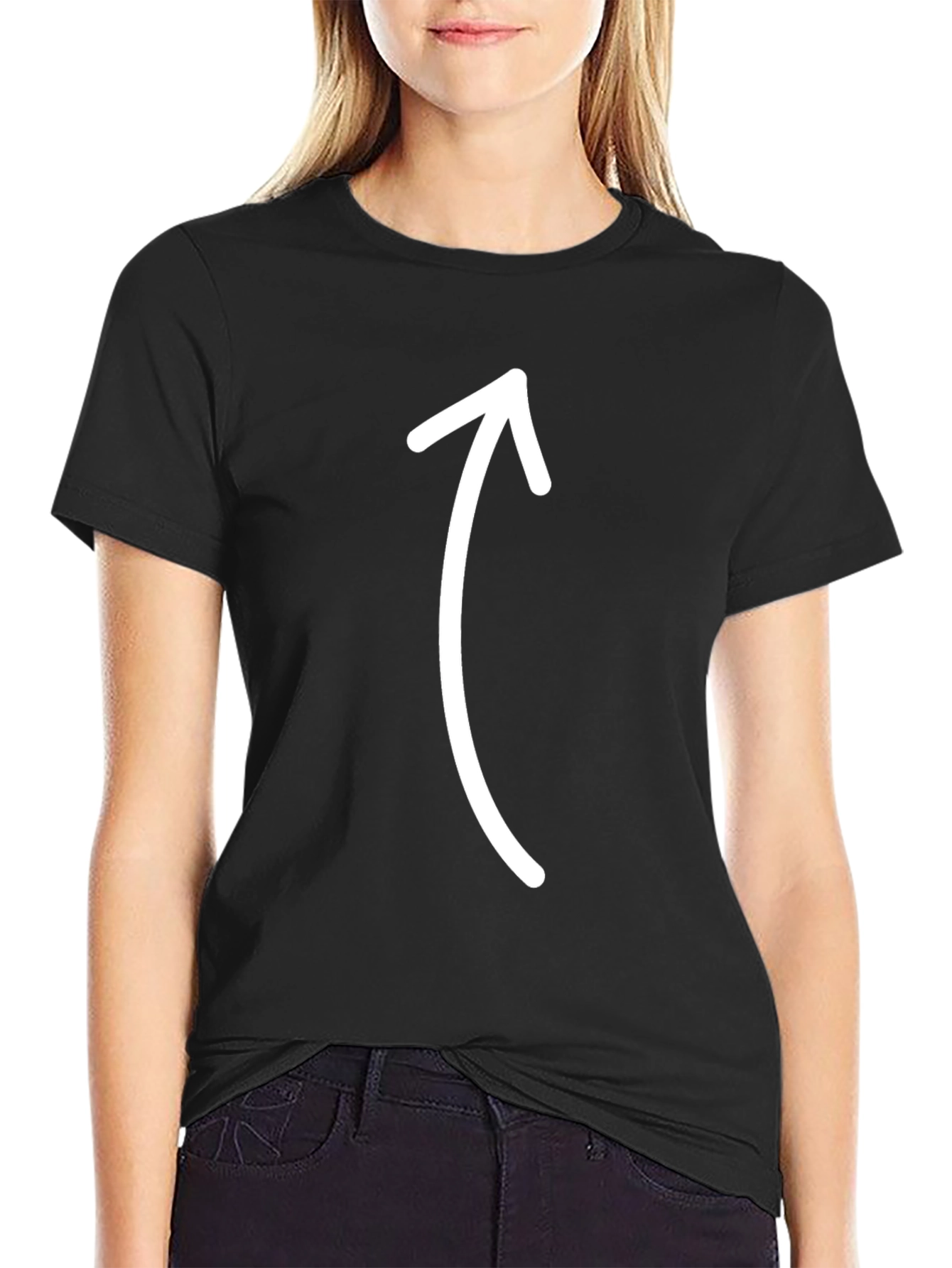 Arrow Up T-Shirt - Stylish Graphic Tee