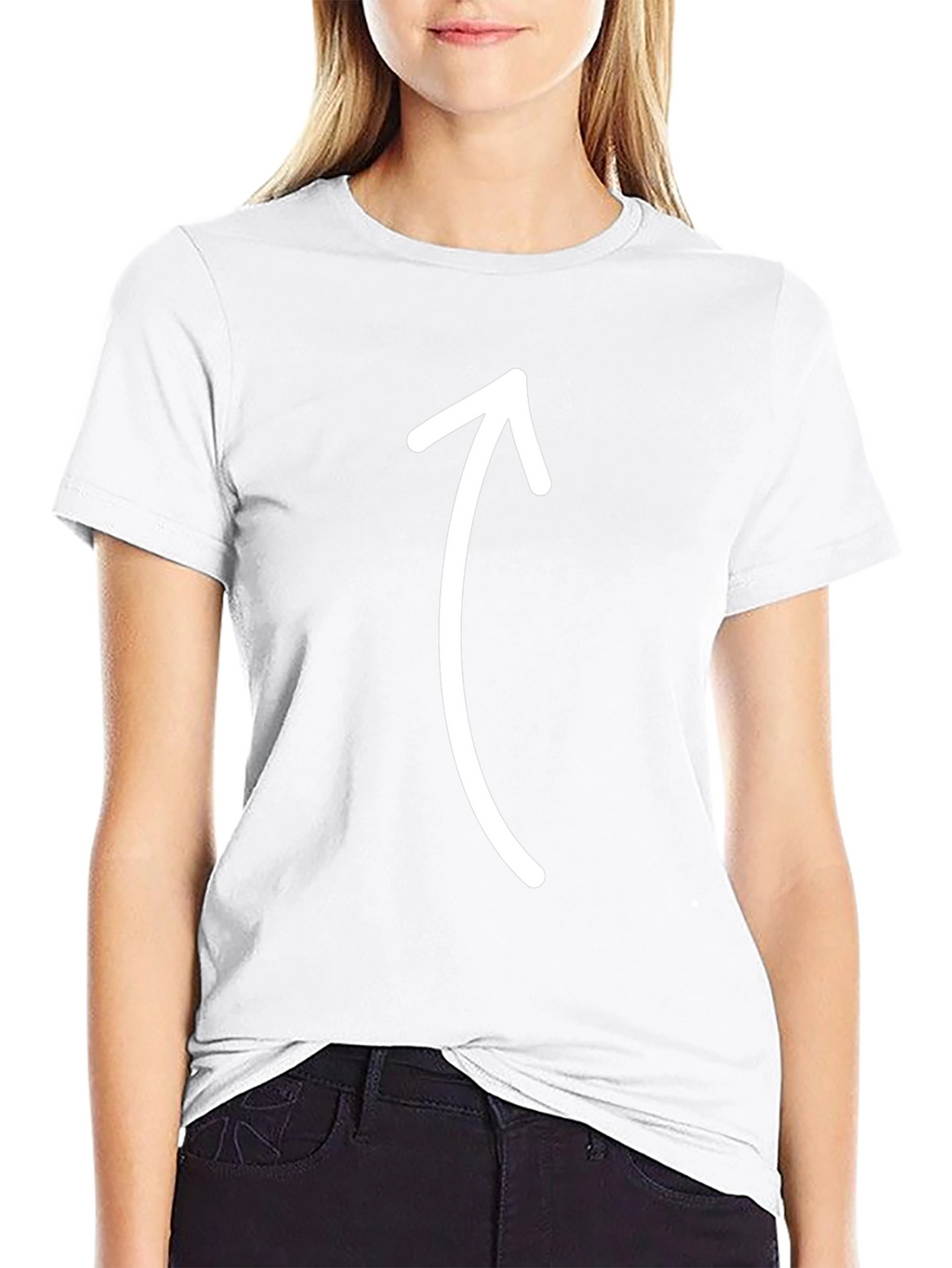 Arrow Up T-Shirt - Stylish Graphic Tee