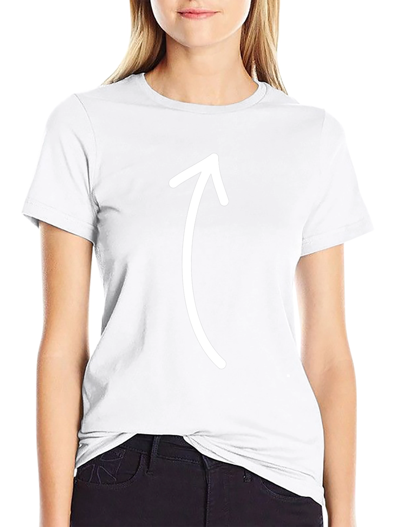 Arrow Up T-Shirt - Stylish Graphic Tee