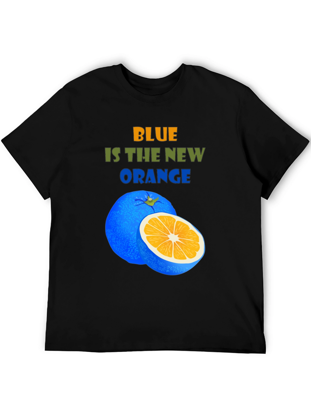 Blue is the New Orange Graphic T-Shirt