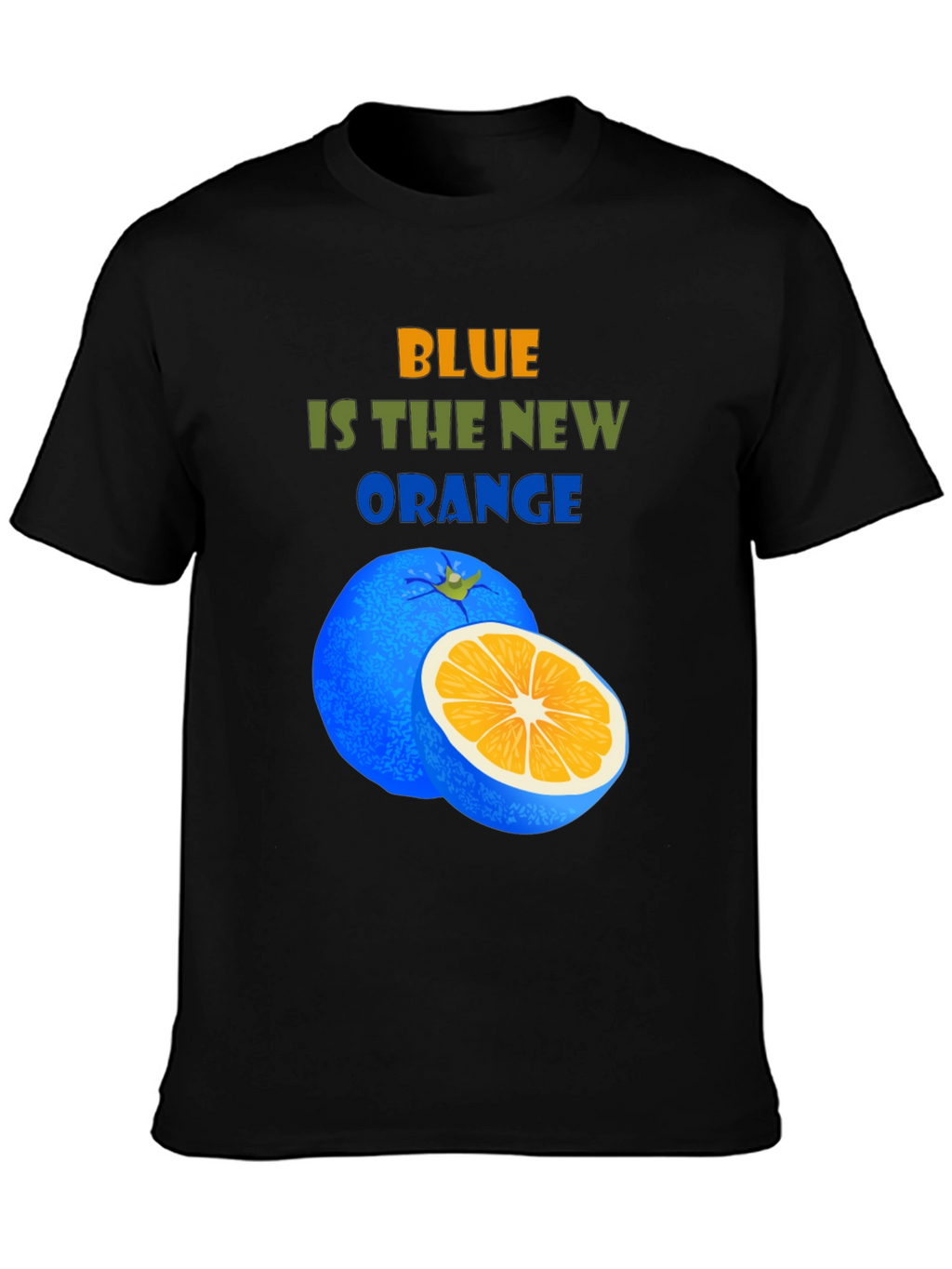 Blue is the New Orange Graphic T-Shirt