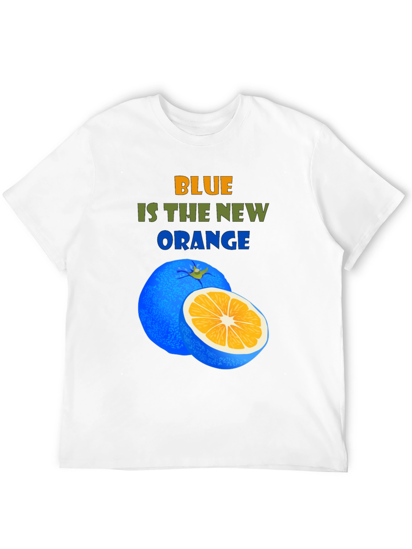 Blue is the New Orange Graphic T-Shirt
