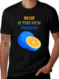 Blue is the New Orange Graphic T-Shirt