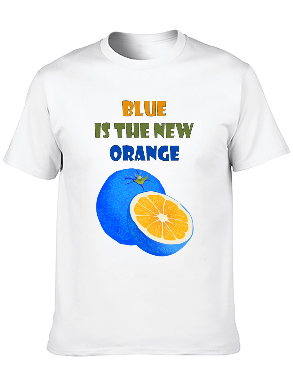 Blue is the New Orange Graphic T-Shirt