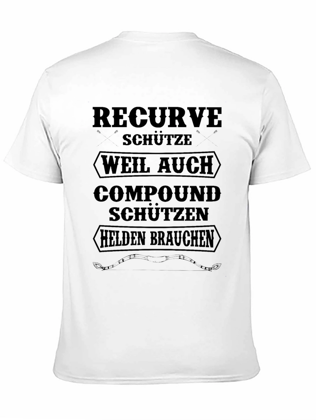 Recurve Schütze T-Shirt | Archer Tee