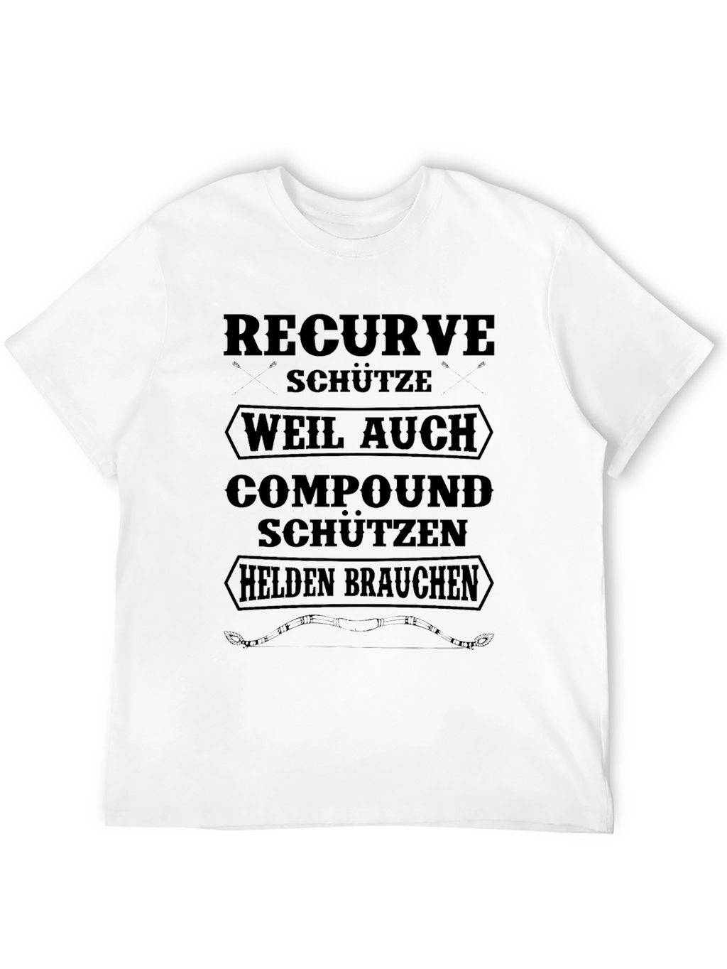 Recurve Schütze T-Shirt | Archer Tee