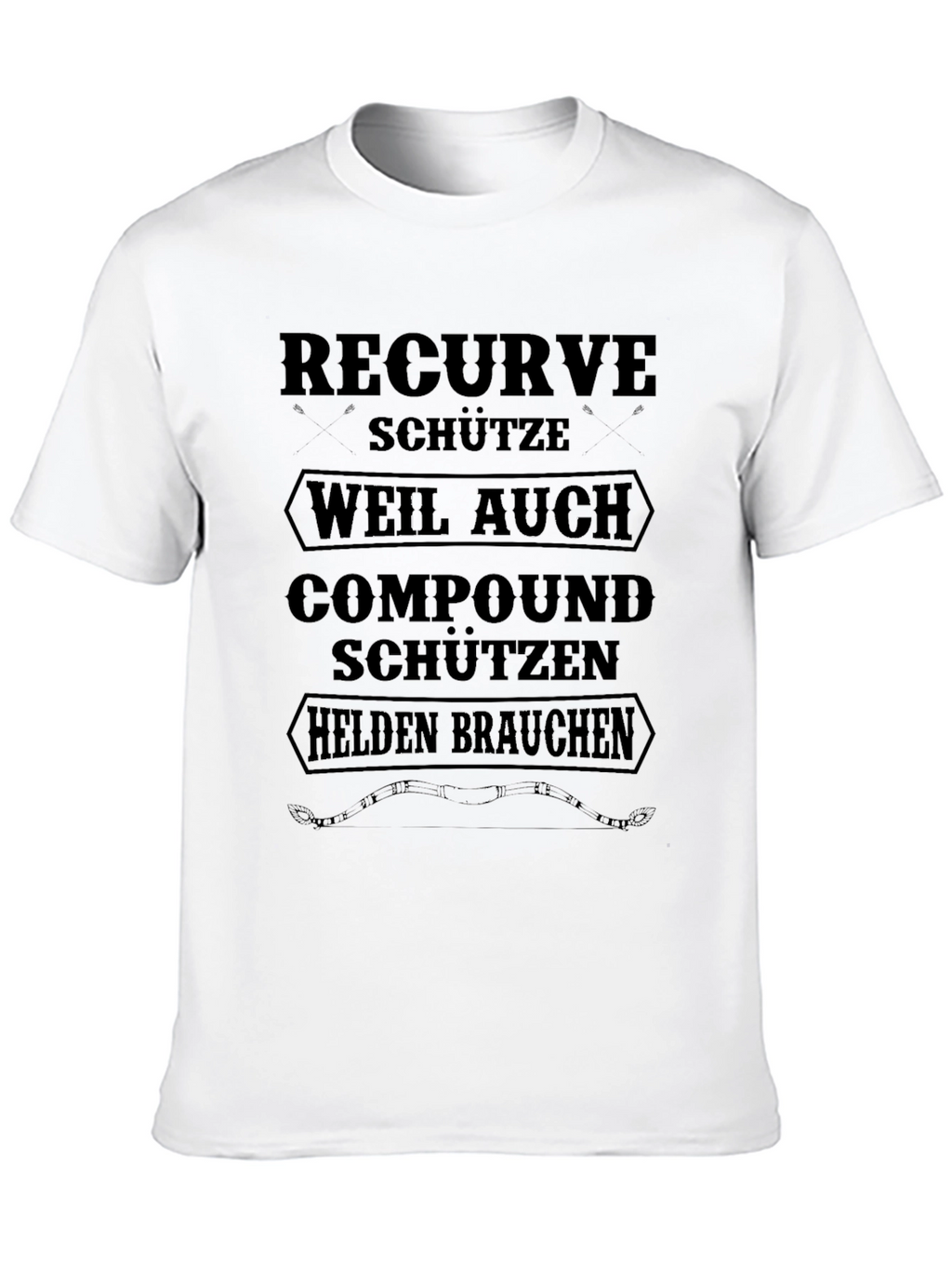 Recurve Schütze T-Shirt | Archer Tee