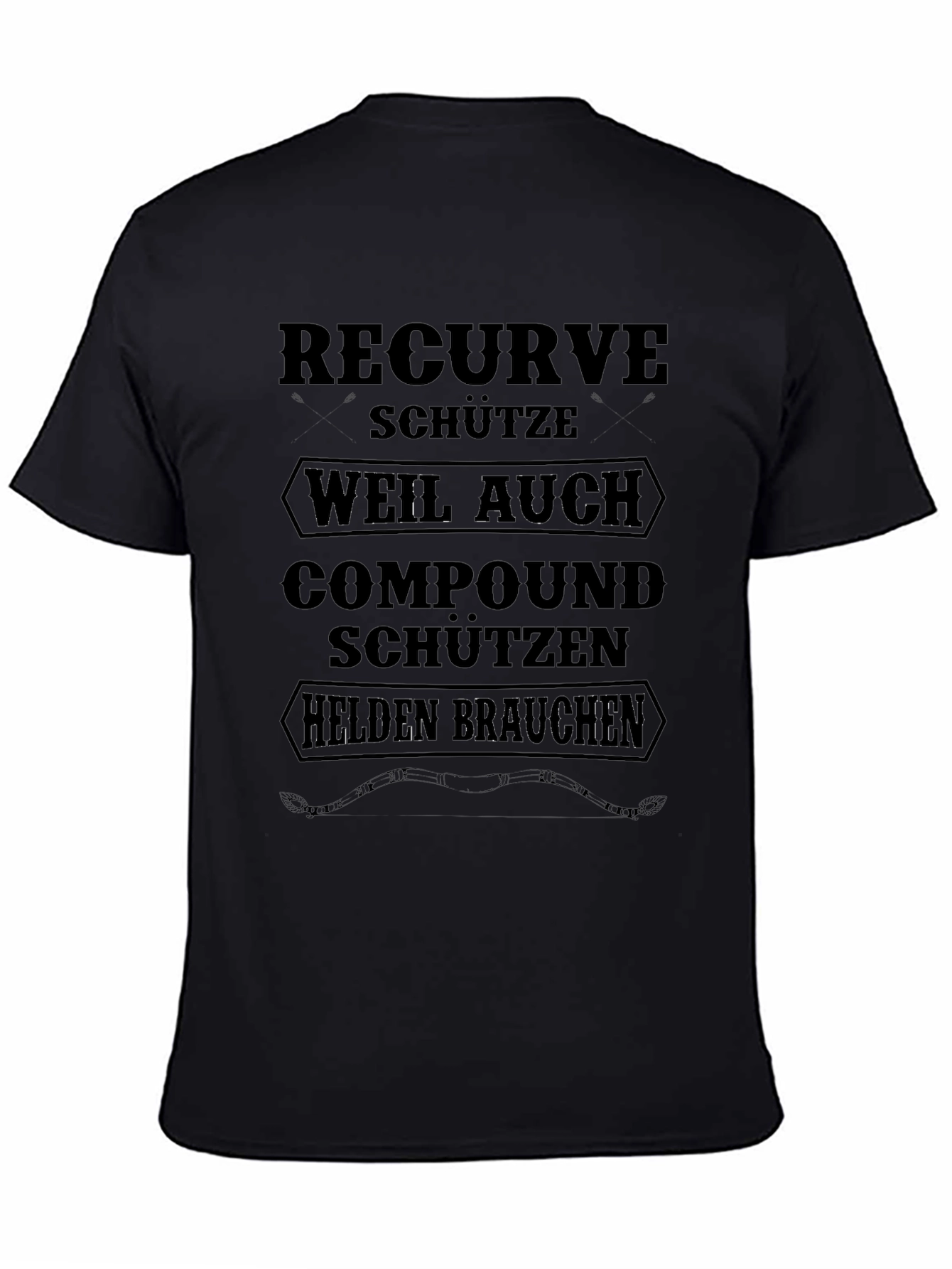 Recurve Schütze T-Shirt | Archer Tee
