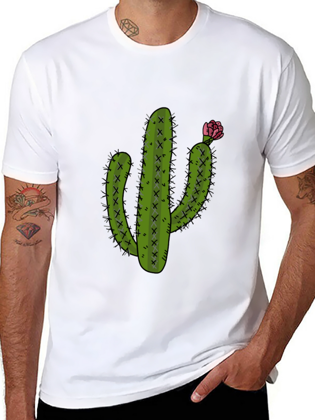 Cactus Graphic Tee - Cool Desert Style