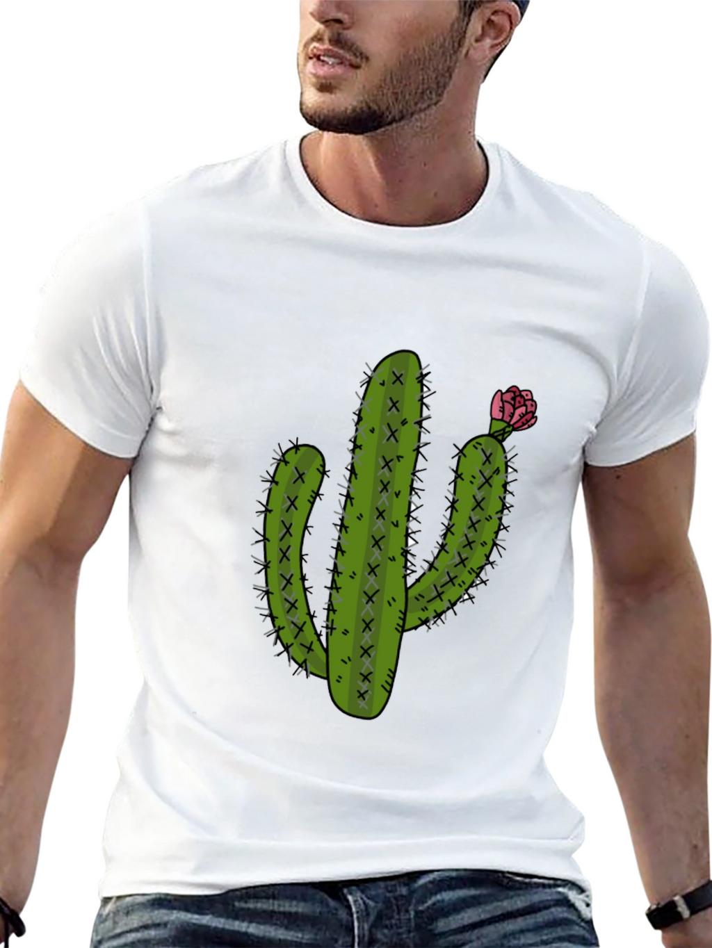 Cactus Graphic Tee - Cool Desert Style