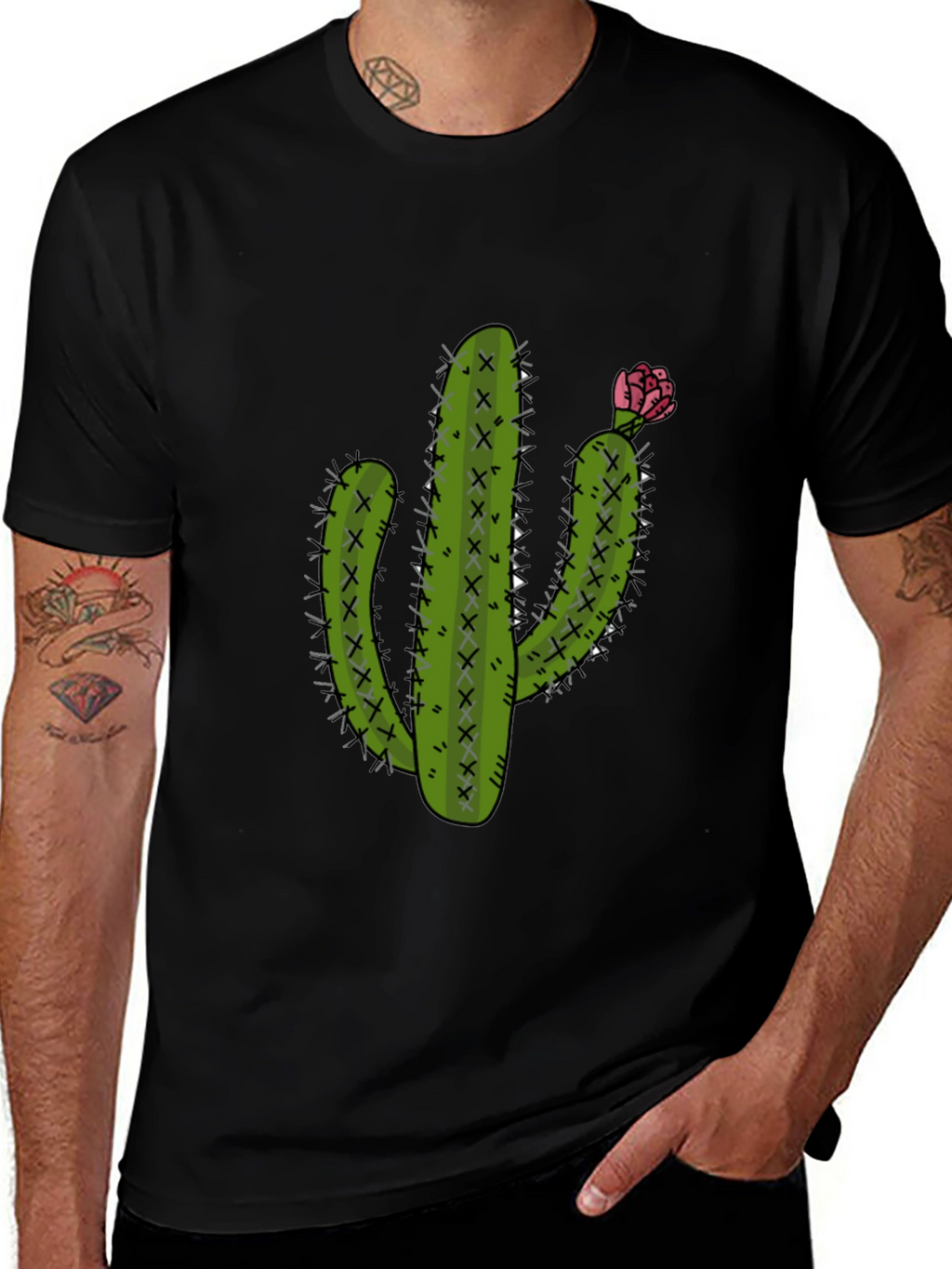 Cactus Graphic Tee - Cool Desert Style