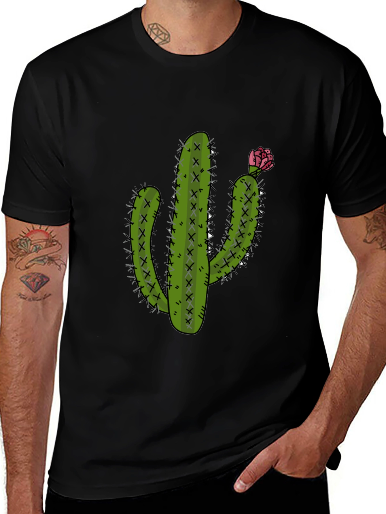 Cactus Graphic Tee - Cool Desert Style