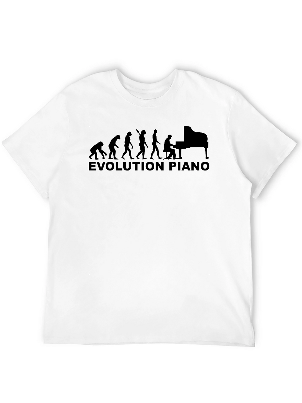 Evolution of Piano Black T-Shirt