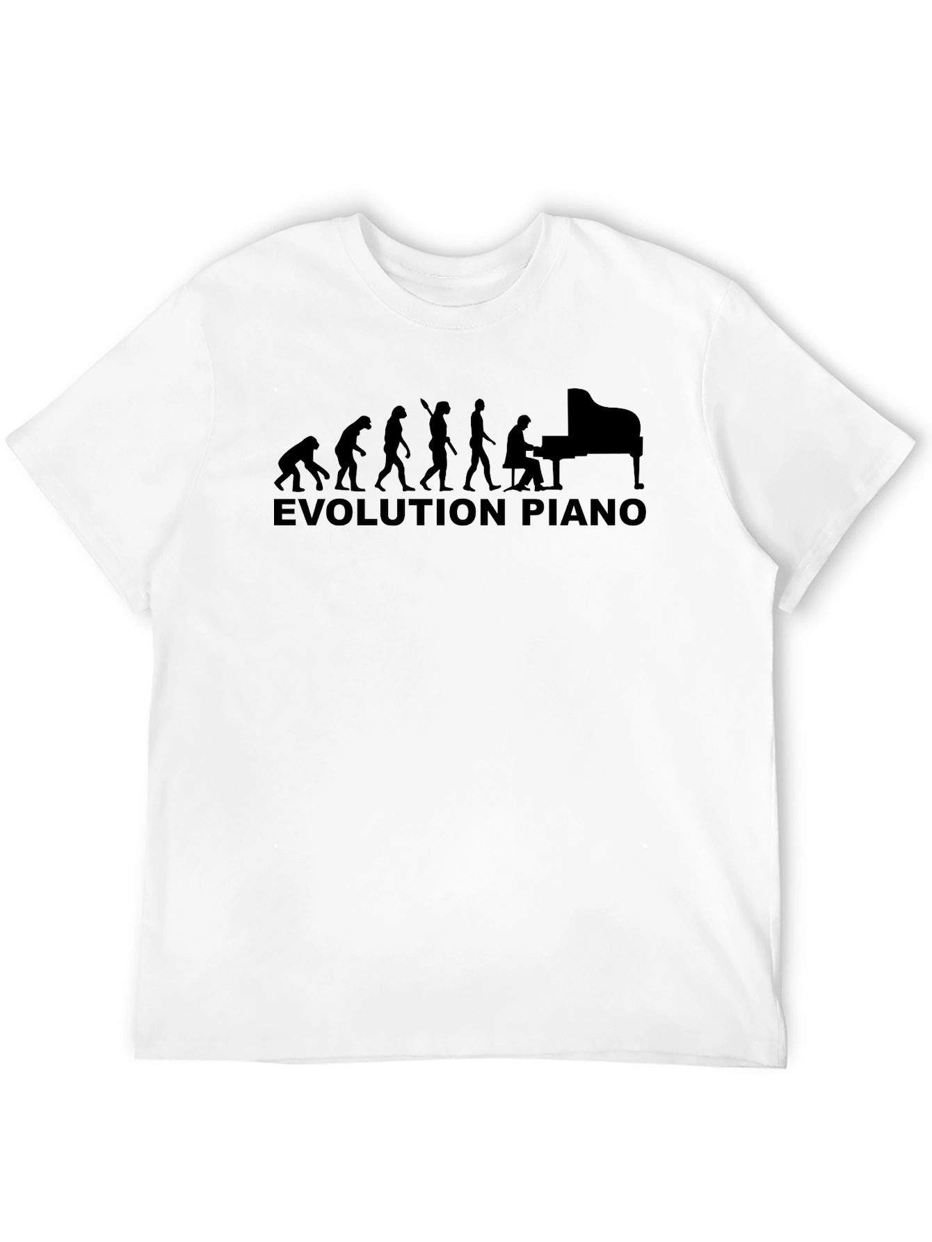 Evolution of Piano Black T-Shirt
