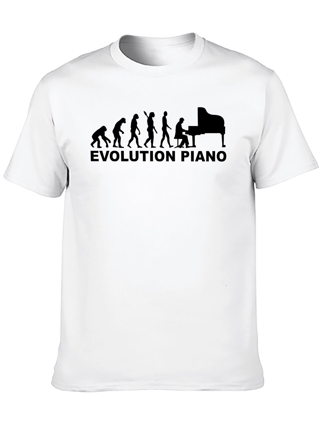 Evolution of Piano Black T-Shirt