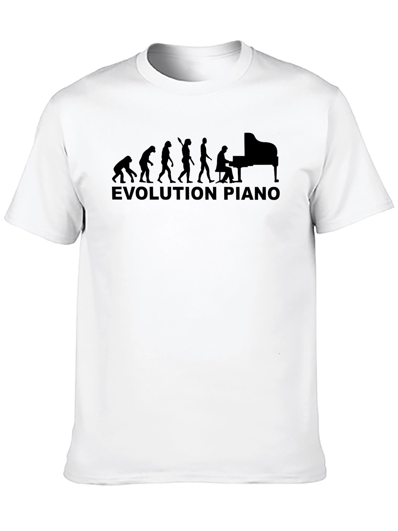 Evolution of Piano Black T-Shirt