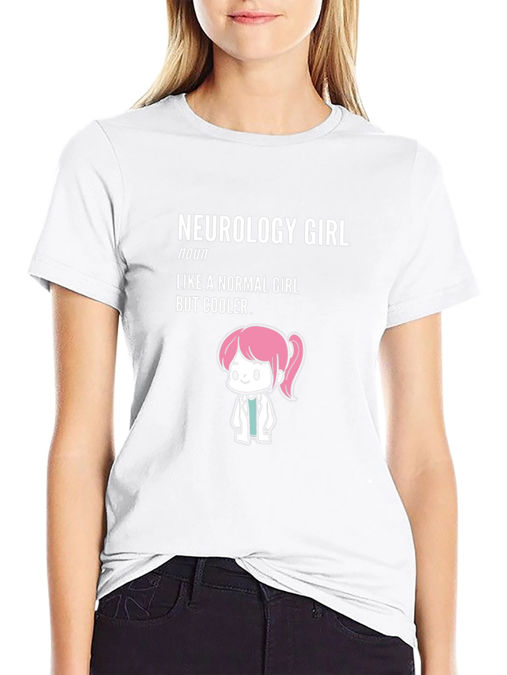 Neurology Girl T-Shirt - Cool Doctor Tee