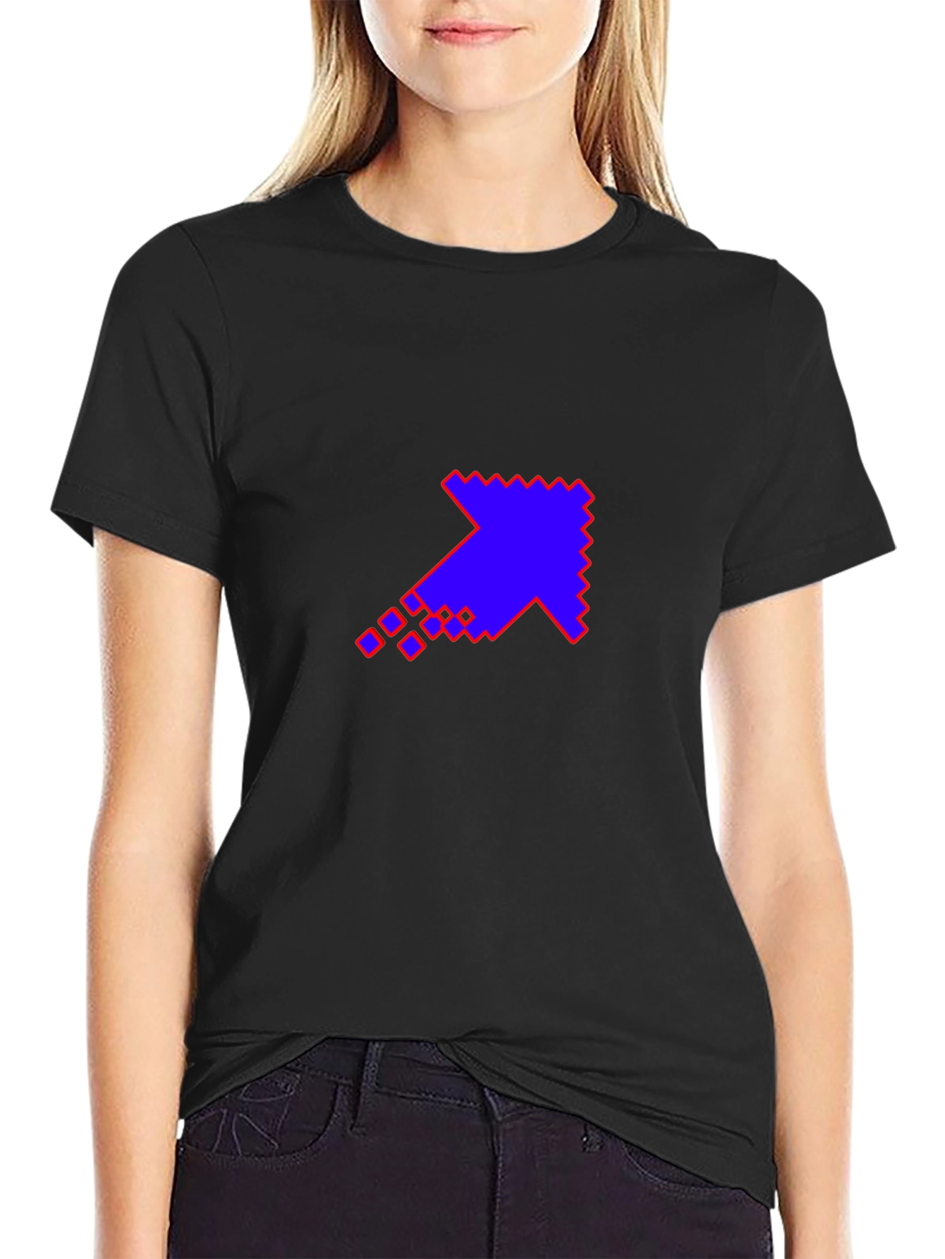 Pixel Arrow T-Shirt - Retro Gaming Style