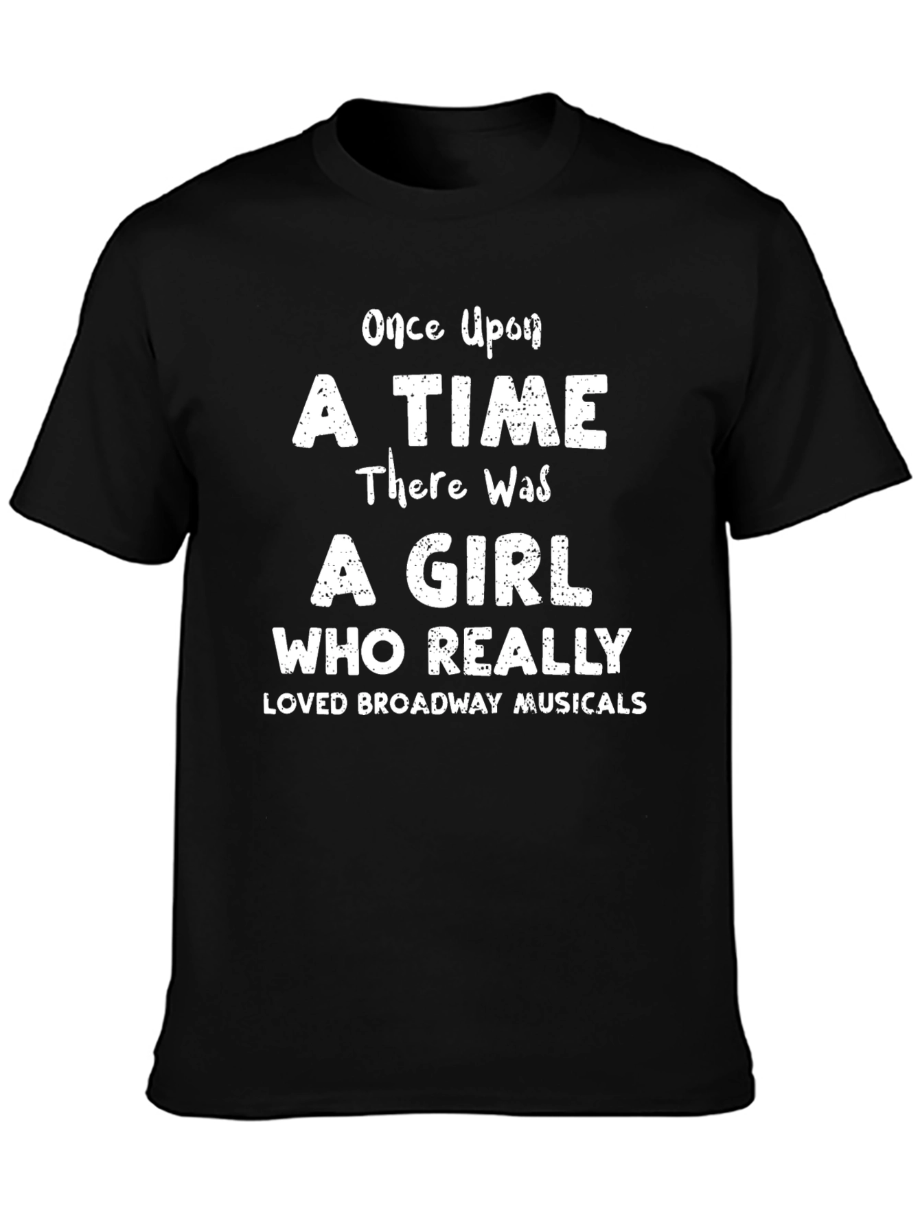 Broadway Musicals Fan T-Shirt - Once Upon A Time
